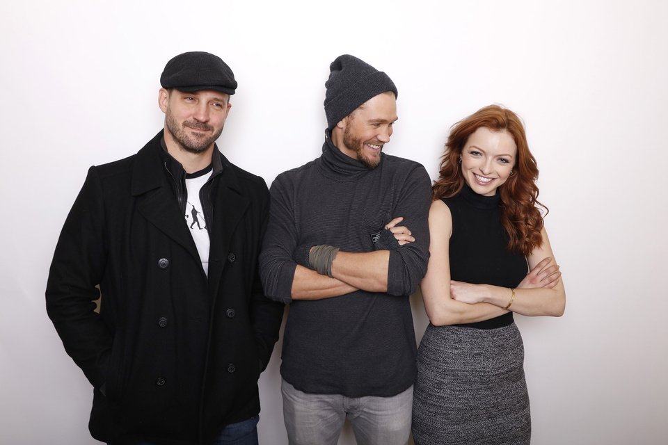 JT Mollner, Chad Michael Murray and Francesca Eastwood - Sundance Film Festival