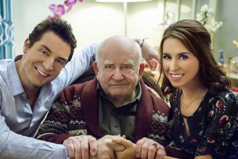 Lacey Chabert, Edward Asner, and Brennan Elliott in All of My Heart (2015)