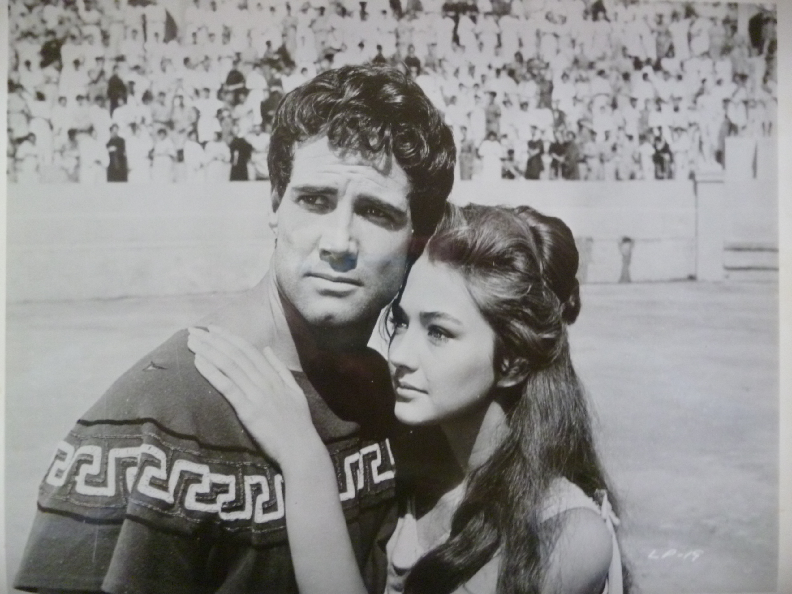 Christine Kaufmann and Steve Reeves in The Last Days of Pompeii (1959)