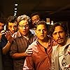 Jay Baruchel, James Franco, Craig Robinson, Seth Rogen, Danny McBride, and Jonah Hill in This Is the End (2013)