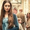 Lily Collins in Les Misérables (2018)