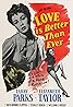 Love Is Better Than Ever (1952) Poster