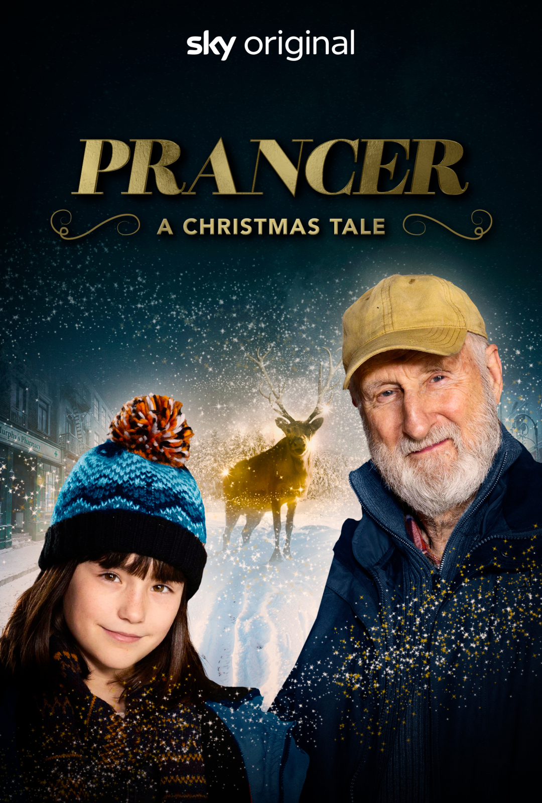 James Cromwell and Darcey Ewart in Prancer: A Christmas Tale (2022)