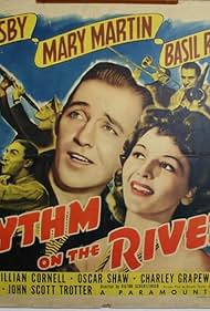 Bing Crosby, Basil Rathbone, Harry Barris, Lillian Cornell, Wingy Manone, and Mary Martin in Rhythm on the River (1940)