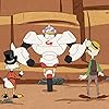 Lin-Manuel Miranda, Jim Rash, David Tennant, and Josh Brener in DuckTales (2017)