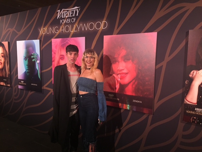 Doug Haley and Gabrielle Wortman (Smoke Season) attend the Variety Power Of Young Hollywood party at Tao. Hollywood, CA 