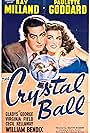 Ray Milland and Paulette Goddard in The Crystal Ball (1943)