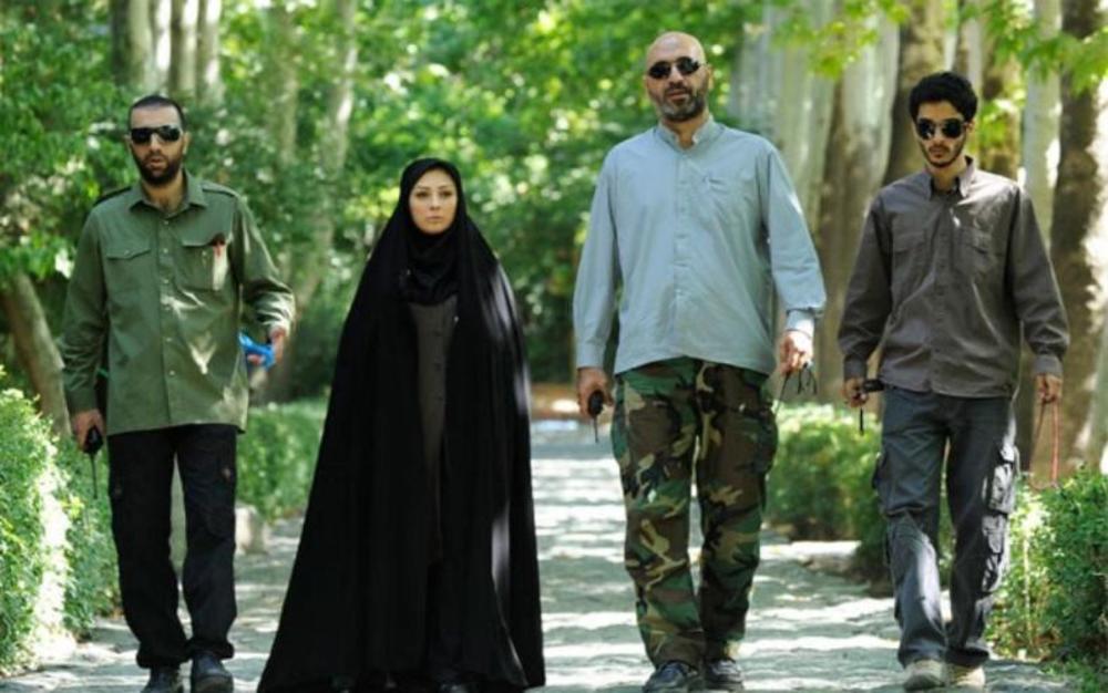 Hamid Farrokhnezhad, Poulad Kimiayi, and Saed Soheili in The Guidance Patrol (2012)