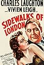 Vivien Leigh and Charles Laughton in The Sidewalks of London (1938)