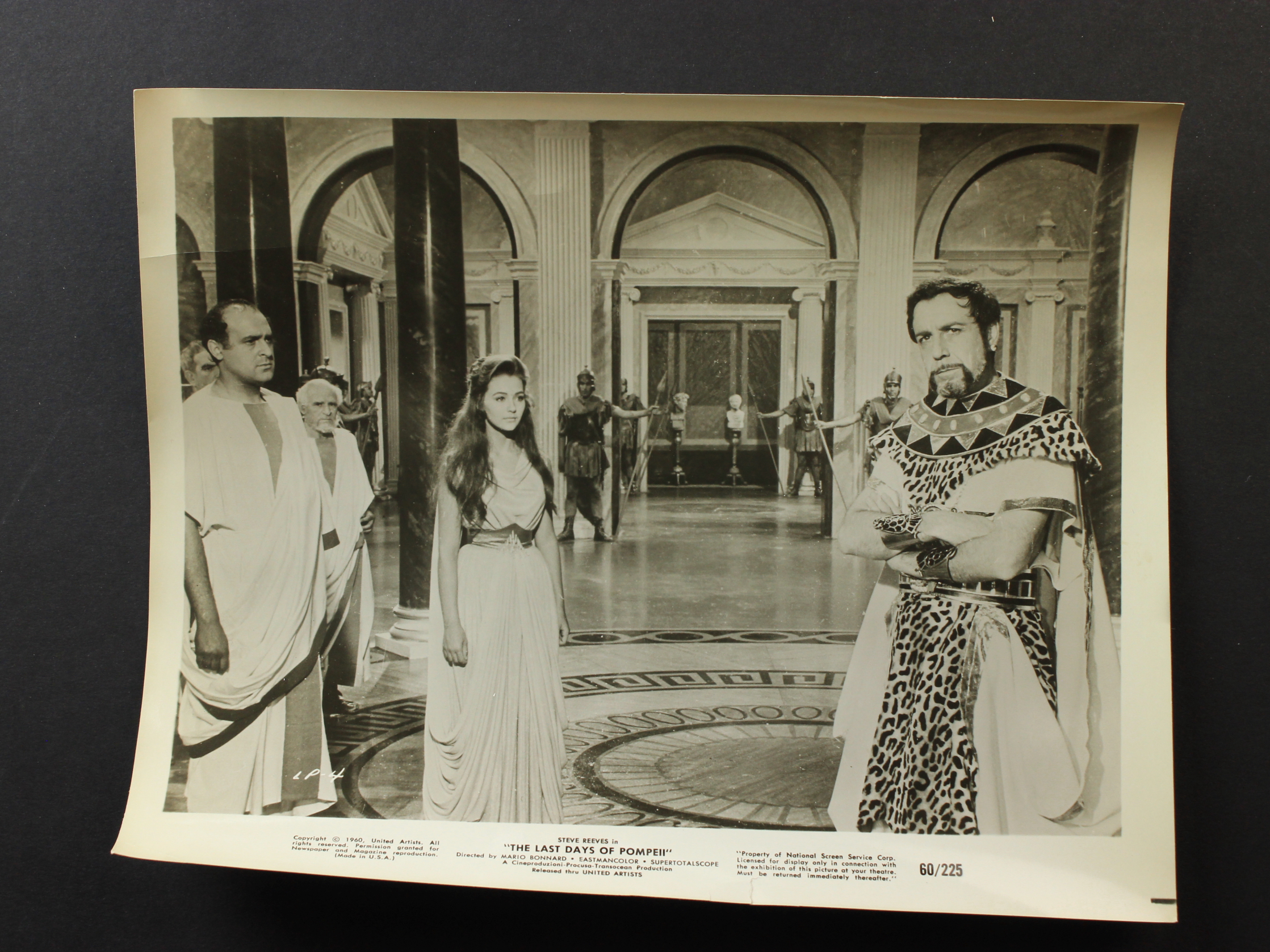 Christine Kaufmann and Fernando Rey in The Last Days of Pompeii (1959)