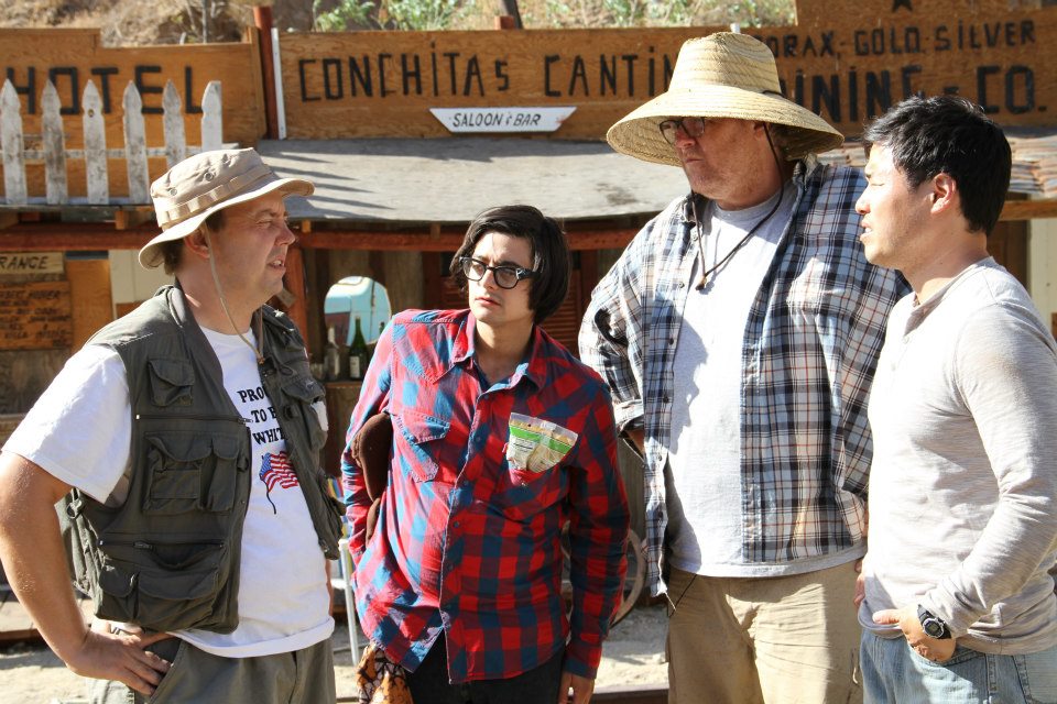 Steve Agee, Michael McCafferty, Randall Park, and Josh Fadem in Amigo Undead (2015)