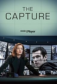 Holliday Grainger and Callum Turner in The Capture (2019)