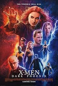 Nicholas Hoult, James McAvoy, Michael Fassbender, Evan Peters, Jessica Chastain, Jennifer Lawrence, Kodi Smit-McPhee, Alexandra Shipp, Sophie Turner, and Tye Sheridan in X-Men: Dark Phoenix (2019)