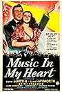 Rita Hayworth and Tony Martin in Music in My Heart (1940)