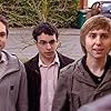 James Buckley, Simon Bird, and Joe Thomas in The Inbetweeners (2008)