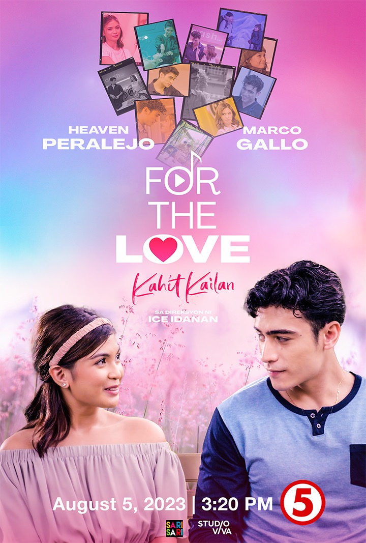 Heaven Peralejo and Marco Gallo in For the Love (2023)