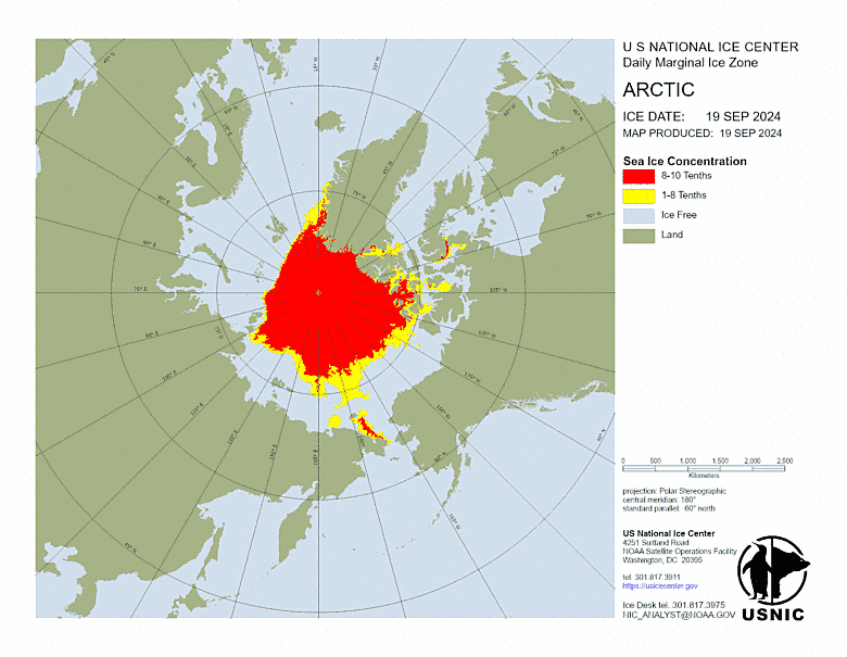 Ice Analysis and Forecasts