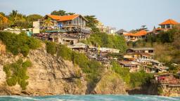 The cliffs at Uluwatu