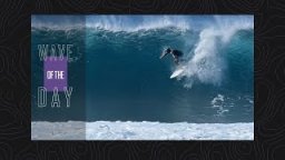 Wave Of The Day: Kelly Slater, Backdoor, January 26