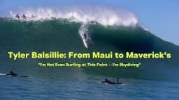 Giant Wipeouts At Pe'ahi And Maverick's With 18-Year-Old Tyler Balsillie