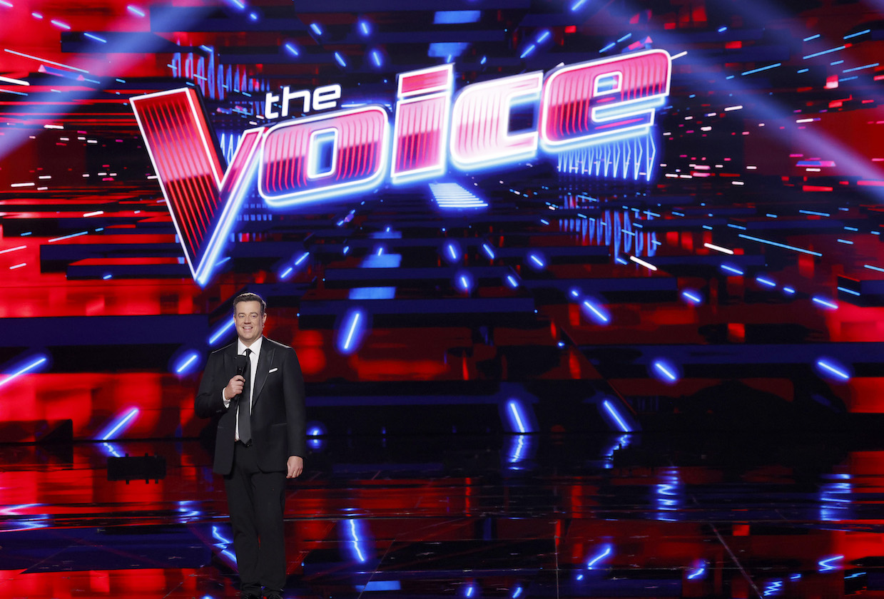 THE VOICE -- "Live Finale, Part 2” Episode 2422B -- Pictured: Carson Daly -- (Photo by: Trae Patton/NBC)