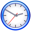 Nuvola clock icon.