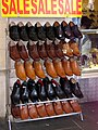 Shoe stall in London