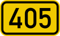 osmwiki:File:Bundesstraße 405 number.svg