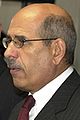 A cropped image of Dr. ElBaradei