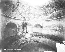 Baths of Stabiae, Pompeii, Italy, 1895, Brooklyn Museum Archives, Goodyear Archival Collection