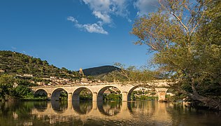 Pont sur l'Orb, Roquebrun, Hérault