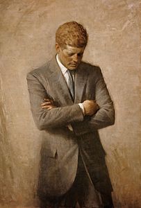 Aaron Shikler John F Kennedy (Official Portrait)