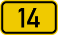 osmwiki:File:Bundesstraße 14 number.svg