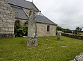 Les stèles de Kerdalaun près de l'Âge du fer dans l'enclos paroissial de Goulien 2.