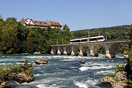 Bridge in Laufen-Uhwiesen, Canton of Zürich