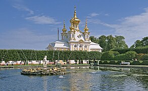 Grand Palace Church in Peterhof