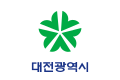 Flag of Daejeon (white background)