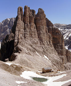 Vajolet-Türme (Vajolet tower)