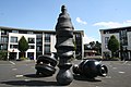 Skulptur "Die Lichtung" auf dem Reichowplatz in Sennestadt