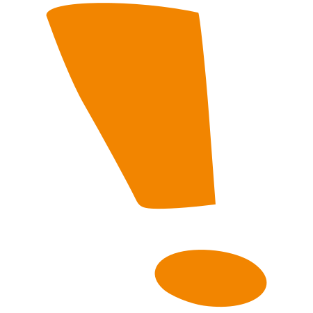 File:Orange exclamation mark.svg