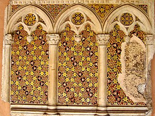 Cosmatesque screen