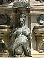 La Fontaine de Neptune (détail)