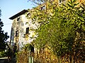 Old palace in ruins in Petraia