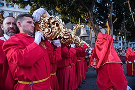 Folklore festival in Spain