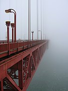 Morning Fog at Golden Gate Bridge, San Francisco, California