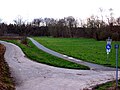 Deutsch: Radweg auf der ehemaligen Bottwartalbahn im Tal der Schozach zwischen Talheim und Heilbronn