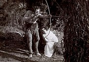 Febo Mari dans le film italien Il Fauno (1917)