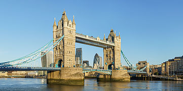 Tower Bridge, London from Shad Thames