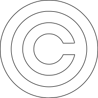 File:Copyright white.svg