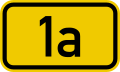 osmwiki:File:Bundesstraße 1a number.svg